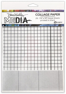 Dina Wakley  Grid Collage Paper