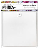 Dina Wakley 5" Square TAGS 20pcs MDA87656