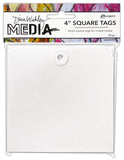 Dina Wakley 4" Square TAGS 20pcs MDA87649