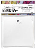 Dina Wakley 3" Square TAGS 20pcs MDA87632