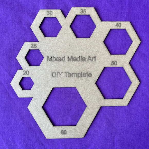 MMA DIY Template - HEXAGON