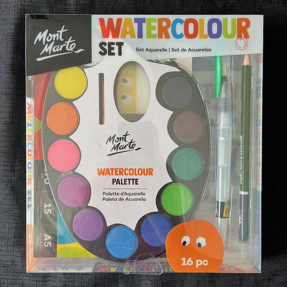 Watercolour Set - 16pcs