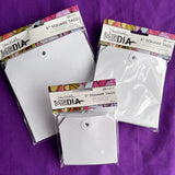 Dina Wakley 3" Square TAGS 20pcs MDA87632