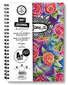 Art by Marlene Art Journal A4 size spiral bound