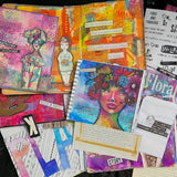 Mixed Media Art Journal Fundamentals CLASS - Sat22Jun 9:30am