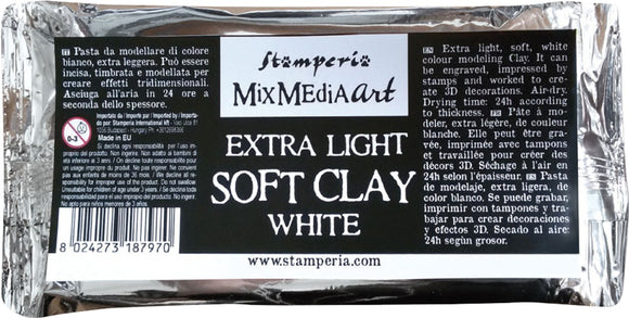 Stamperia Soft Clay 160g White