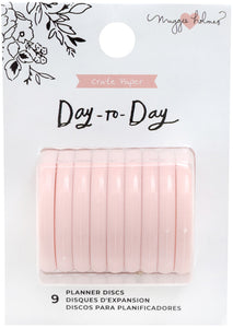 Planner Discs BLUSH 1.5" Maggie Holmes Day-to-Day