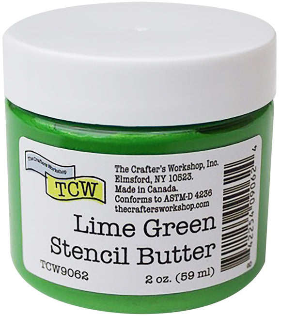 TCW Stencil Butter LIME GREEN 2oz