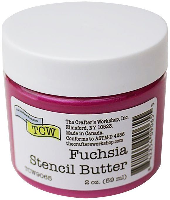 TCW Stencil Butter FUCHSIA 2oz