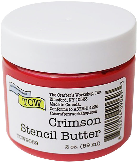 TCW Stencil Butter CRIMSON 2oz