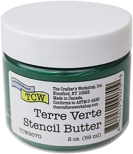 TCW Stencil Butter TERRE VERTE 2oz