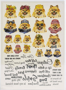 Cutie Pets Transfers 22cm x 30cm