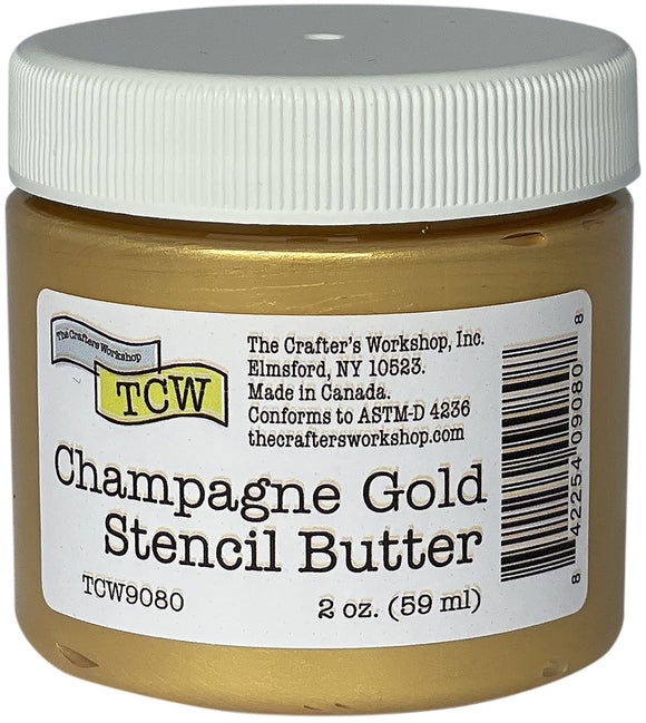 TCW Stencil Butter CHAMPAGNE GOLD 2oz