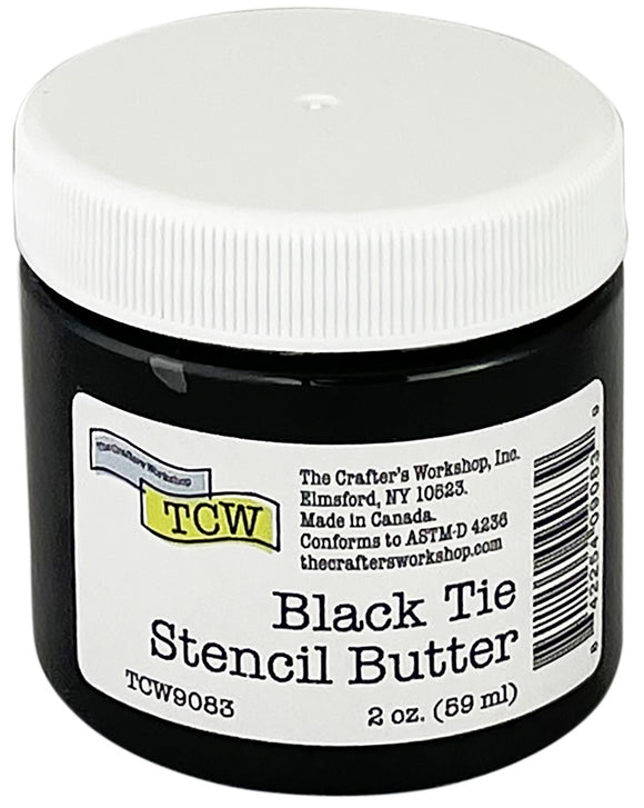 TCW Stencil Butter BLACK TIE 2oz