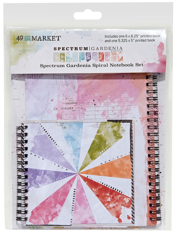 Spectrum Gardenia Spiral Notebook Set