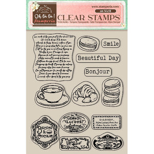 Oh La La LABELS Stamperia Stamps