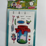 Art by Marlene LITTLE JAR clear stamp set