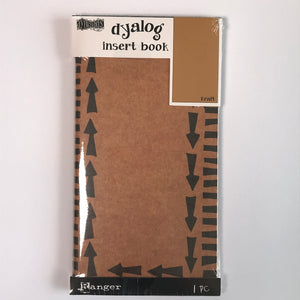 Dylusions Dyalog Insert Book Kraft DYT77381