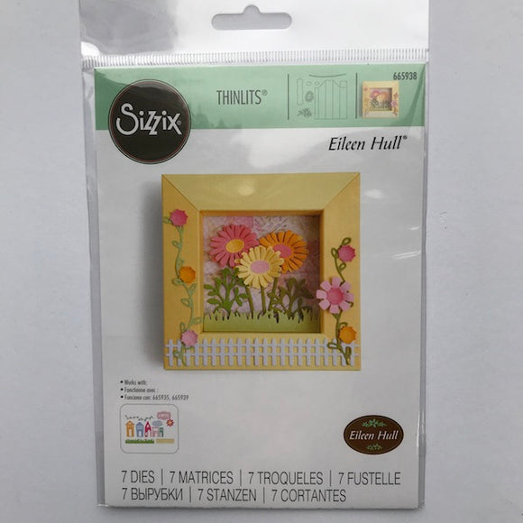 Sizzix Thinlits Eileen Hull SHADOWBOX FRAMES #1 7pcs 665938