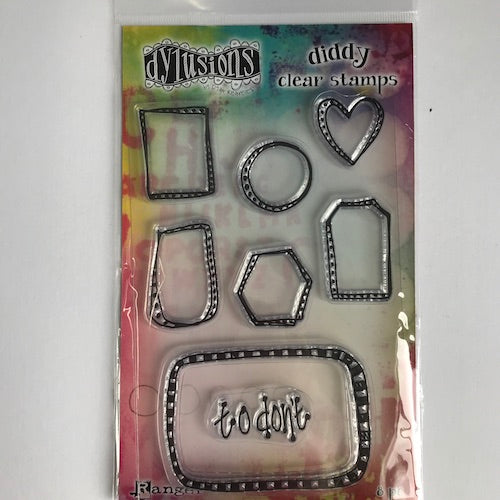 Dylusions Diddy Clear Stamps Box It Up DYB79989
