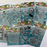 Art by Marlene A LOT OF BIRDS clear stamp set Back to Nature