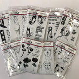 Dina Wakley Media Stamps SHE IS WISE MDR77848