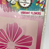 Art by Marlene Stencil VIBRANT FLOWERS ABM-BB-MASK69