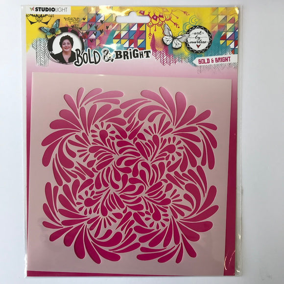 Art by Marlene Stencil BOLD & BRIGHT ABM-BB-MASK67