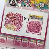 Art by Marlene Stencil BOLD & BRIGHT ABM-BB-MASK67