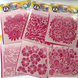 Art by Marlene Stencil BOLD & BRIGHT ABM-BB-MASK67
