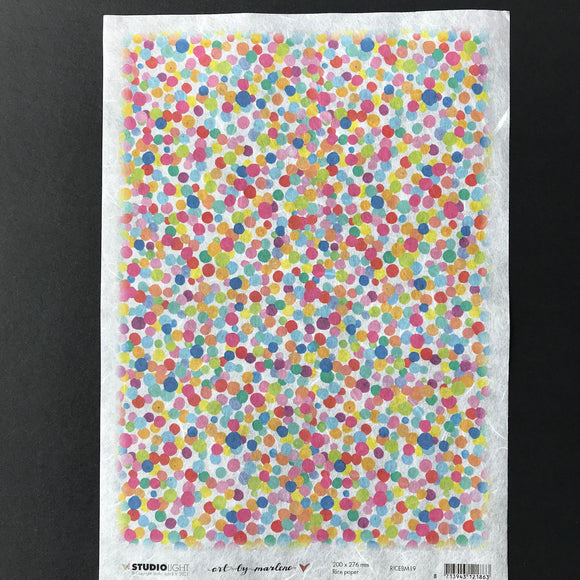 Art by Marlene Rice Paper Confetti large RICEBM19