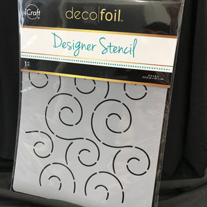 Decofoil Designer Stencil 6in x 8in