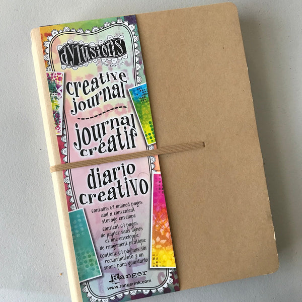 It's done!! Completed Dylusions Creative Dyary - Creative Journal