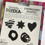 Dina Wakley Media Chipboard Shapes Basics MDA65913