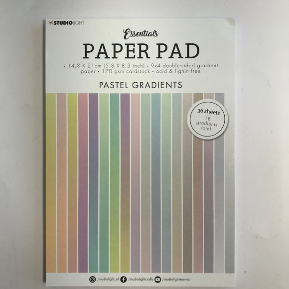 PASTEL Gradient Studio Light Paper Pad Double Sided Essentials