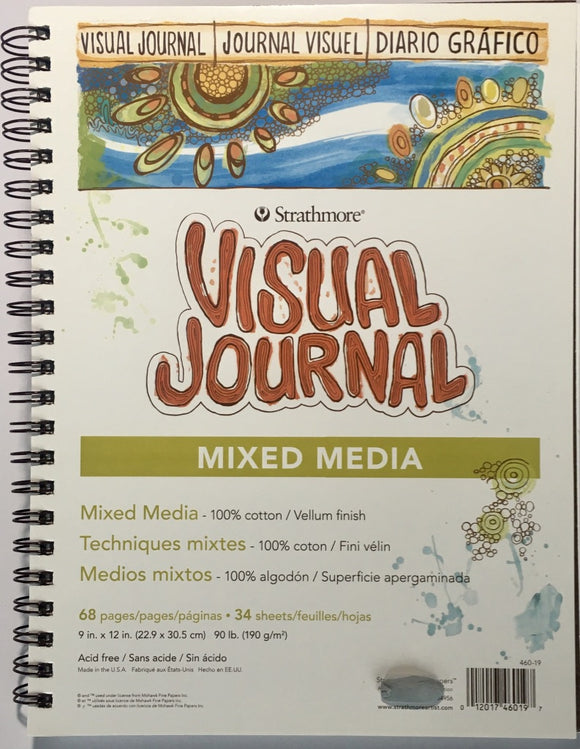 Strathmore Visual Journal - Mixed Media 9in x 12in