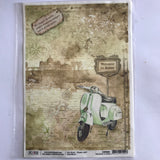 Ciao Bella A4 Rice Paper 28 gsm WELCOME TO ROME CBR001