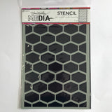 Dina Wakley Media Stencil 9"X6" LATTICE MDS77688