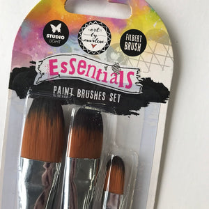 FILBERT BRUSH Set of 3 Art by Marlene Essentials ABM-ES-BRUSH02