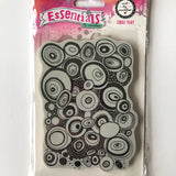 Art by Marlene Essentials CIRCLE PLAY Rubber cling stamp set