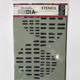 Dina Wakley Media Stencil 9"X6" PIECES MDS77718