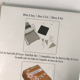Sizzix Mixed Media Board 6in x 13in 10 shts 2 colours 663891